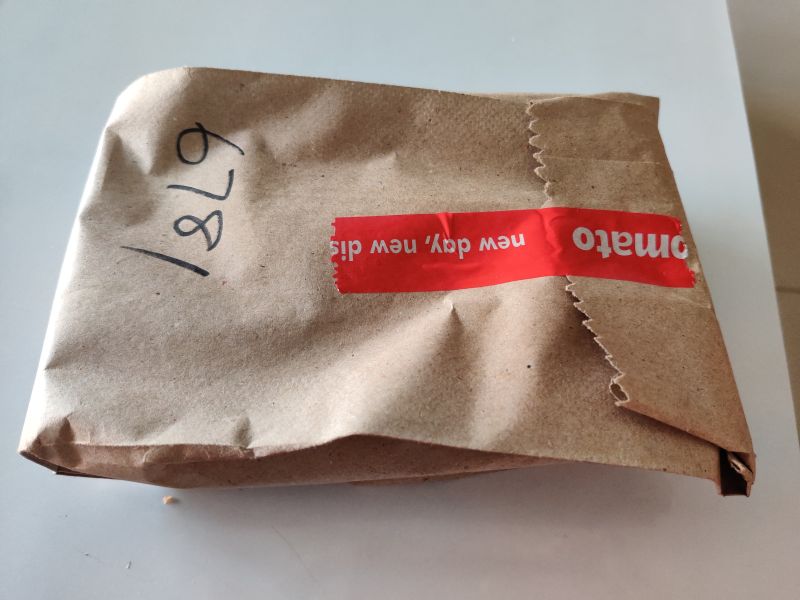 Zomato packaging cost