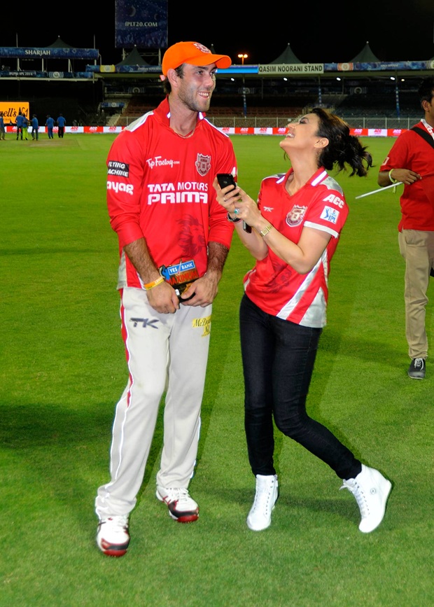 glenn-maxwell-with-preity-zinta