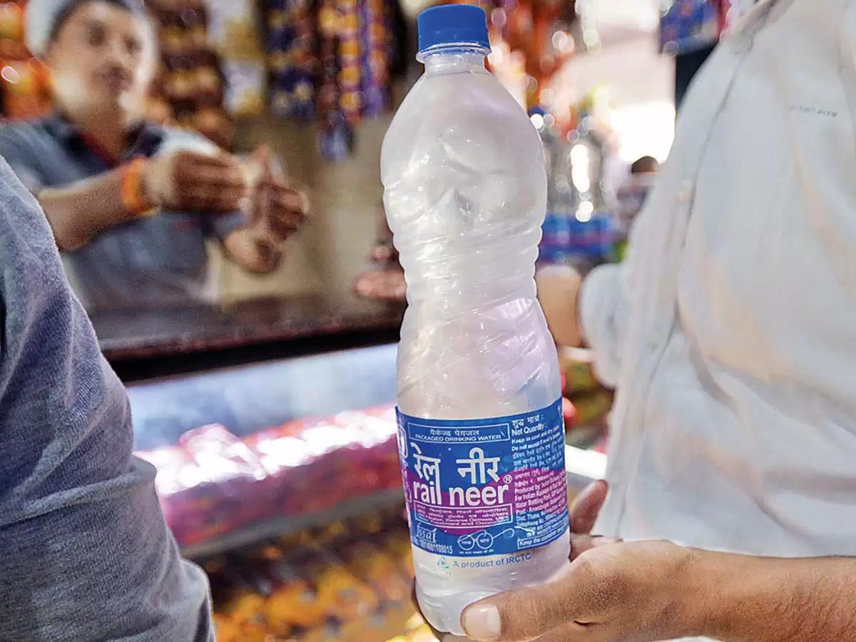 overcharging for water bottles in Railway station