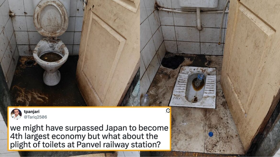panvel railway station dirty toilets