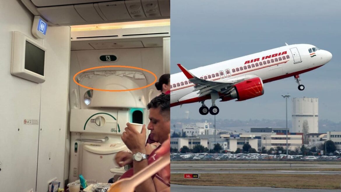 Air India Responds After Passenger Claims Napkins Used To Fix ‘Hissing’ Sound In Flight
