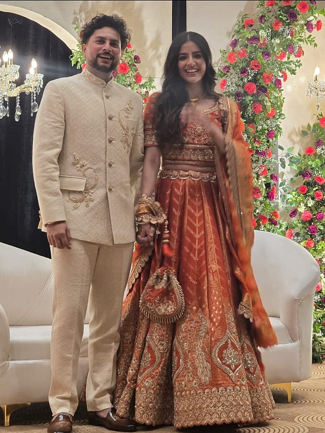 Kuldeep Yadav and Vanshika