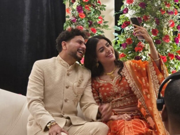 Kuldeep Yadav and Vanshika engagement