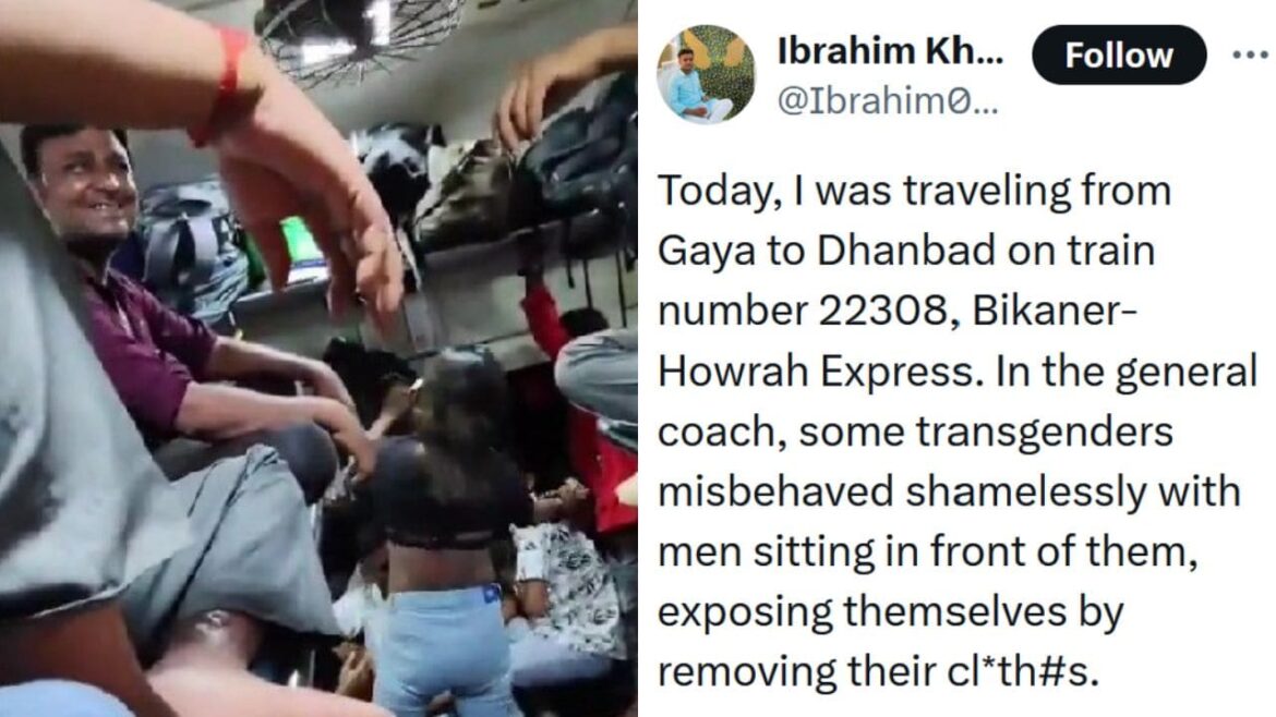 Passenger Complains About Misconduct by Transgenders on Bikaner-Howrah Express