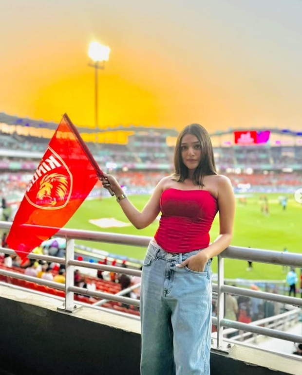 RJ Mahvash at IPL 