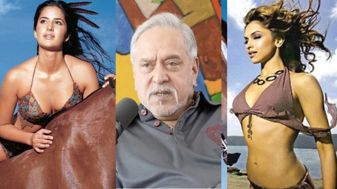 Vijay Mallya Katrina Kaif Deepika Padukone - Kingfisher Calander