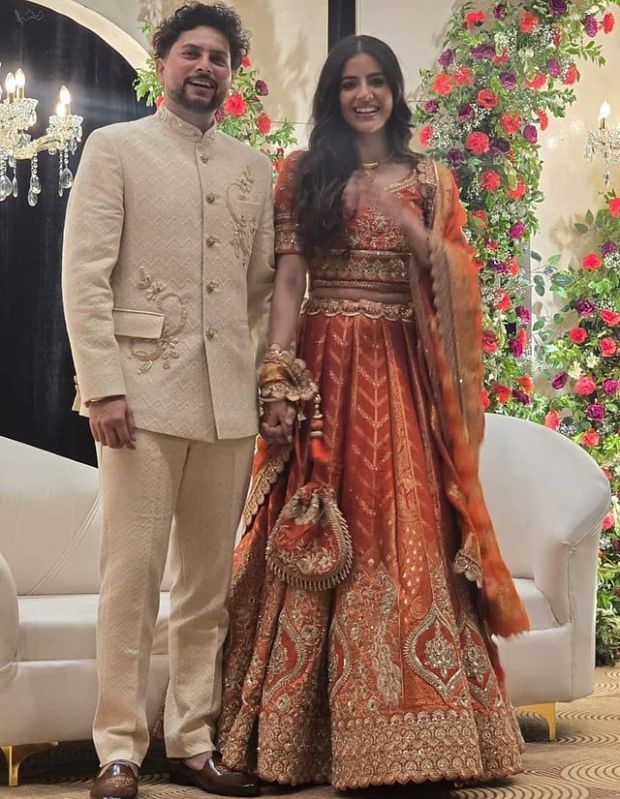 kuldeep yadav and vanshika engagement