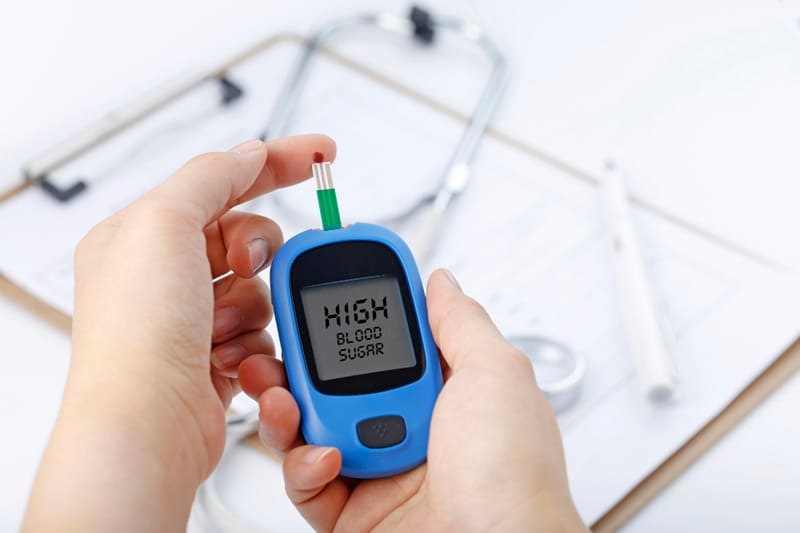 Blood sugar test