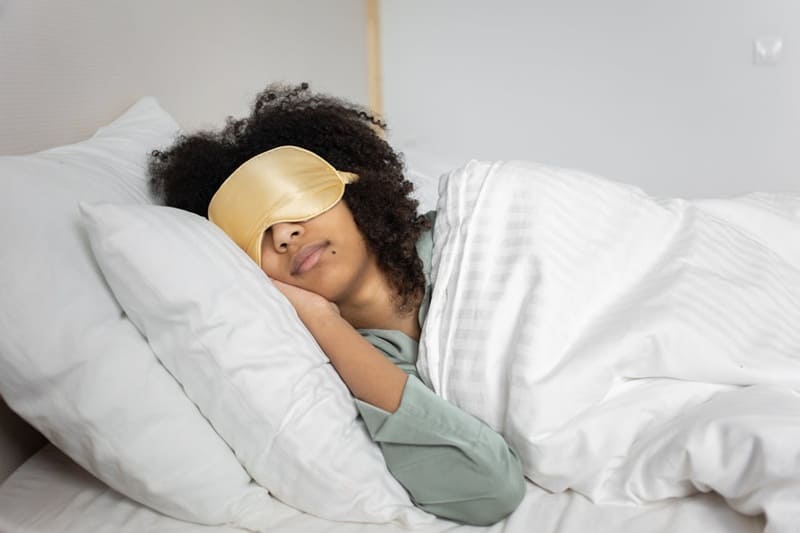 Woman sleeping