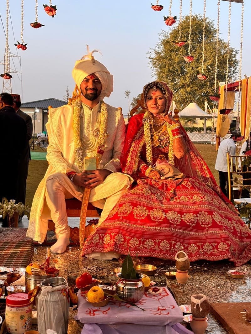 Aanchal Rawat marries school friend