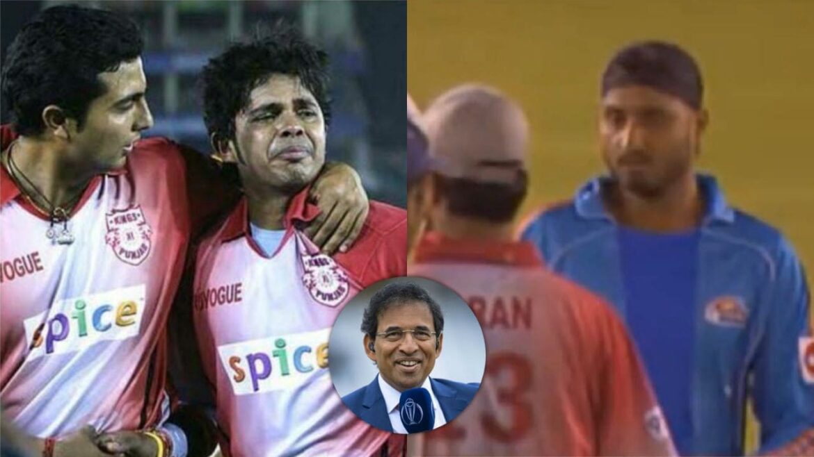 Harsha Bhogle Harbhajan Singh Slapping Sreesanth