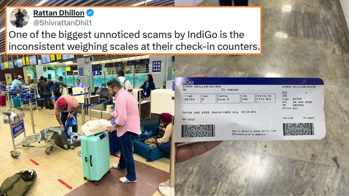 IndiGo Responds After Passenger Accuses Airline Of Luggage Weight Scam