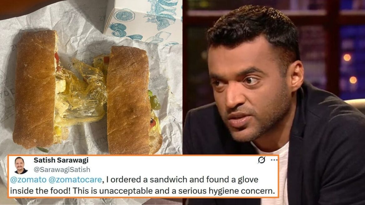 Zomato Responds After Man Finds Plastic Glove in His Food Order