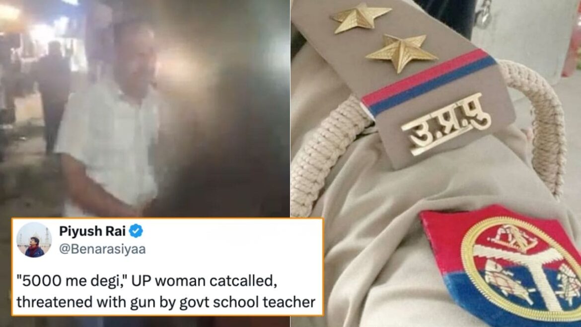 5,000 Mein Degi school teacher harras woman in agra