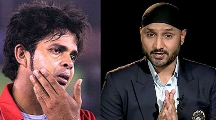 Harbhajan Singh and Sreeshanth