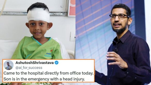 Sundar Pichai’s Emotional Response To Bengaluru Techie’s Post About Injured Son Goes Viral