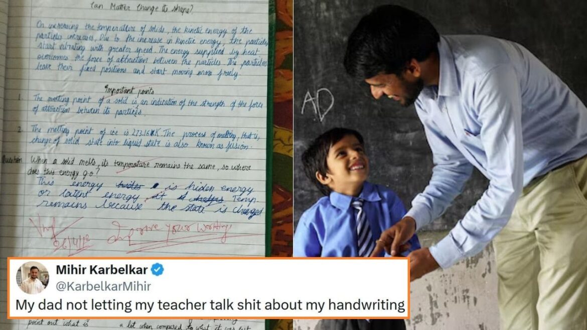 Teacher Father student
