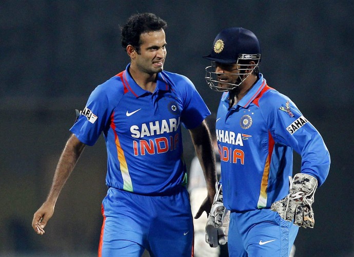irfan pathan and ms dhoni