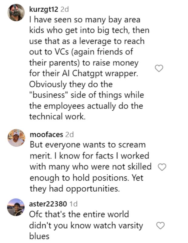 nepotism in it industry post comment 2