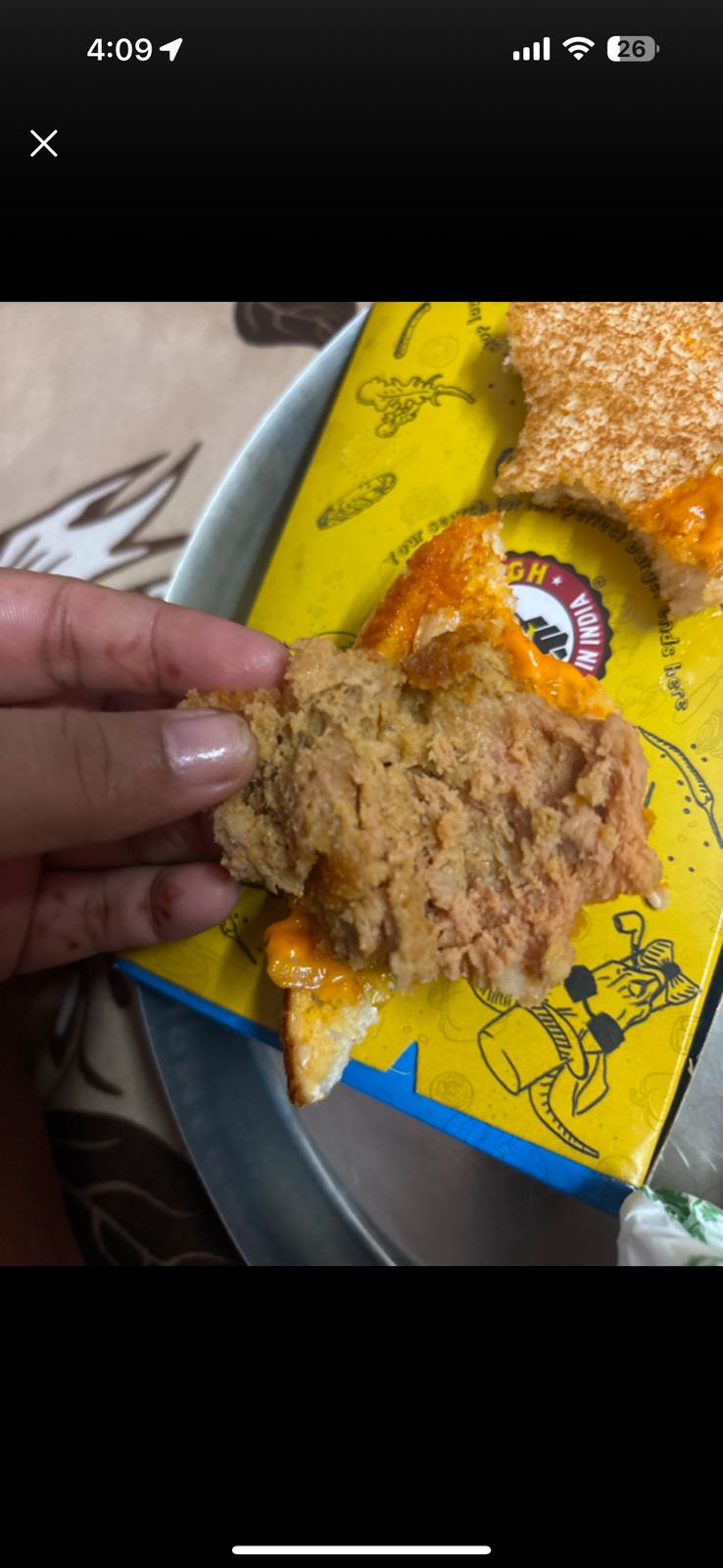 Chicken patty