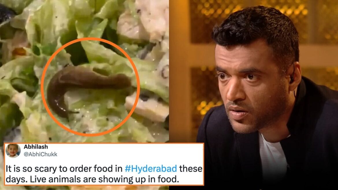 Customer Complains About Finding Live Animal In Food