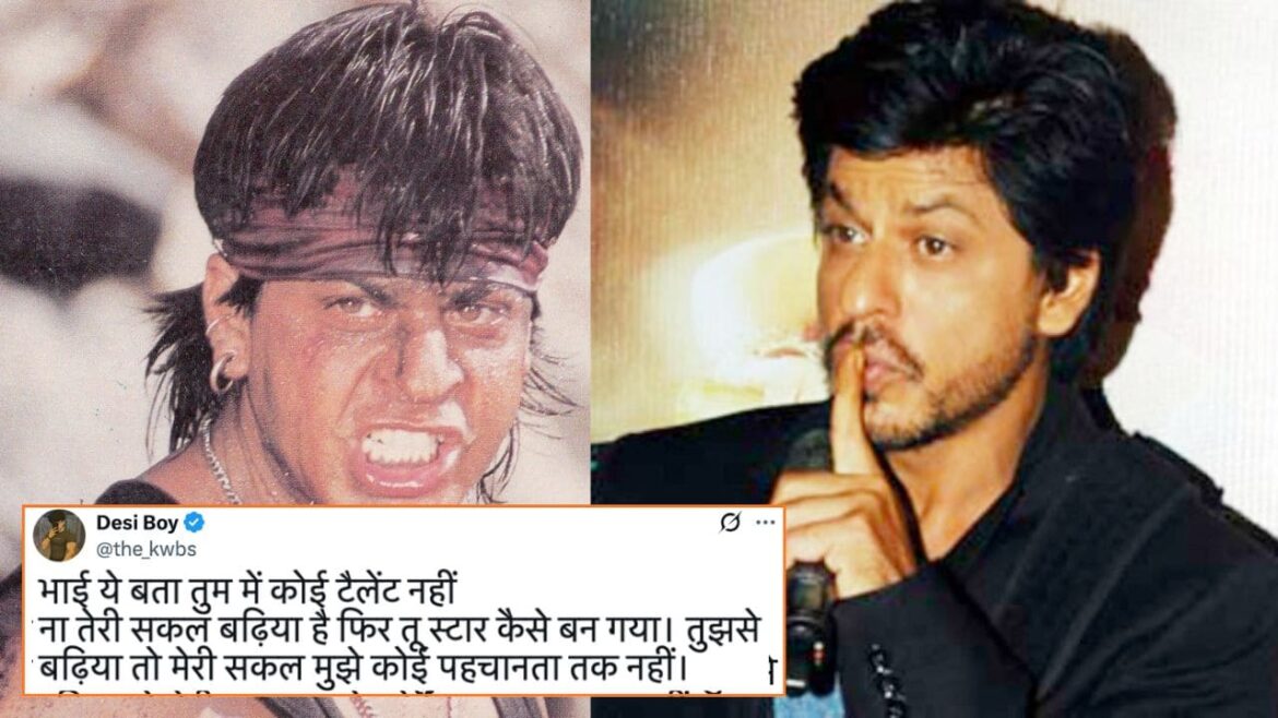 SRK reply troll