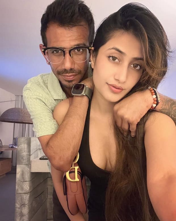 Yuzvendra Chahal and Dhanashree Verma