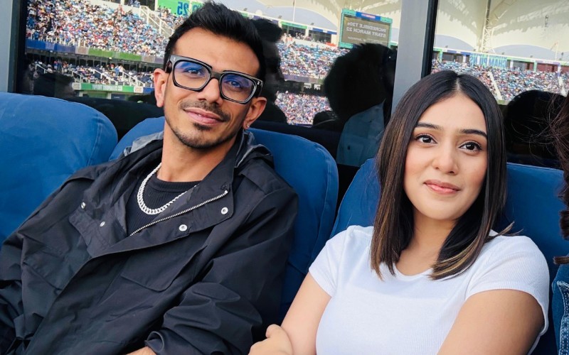 Yuzvendra Chahal and RJ Mahvash