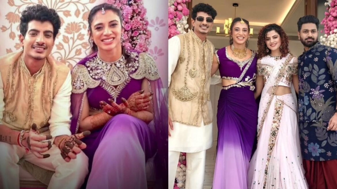 Smriti Mandhana Deletes Haldi -Mehndi Photos