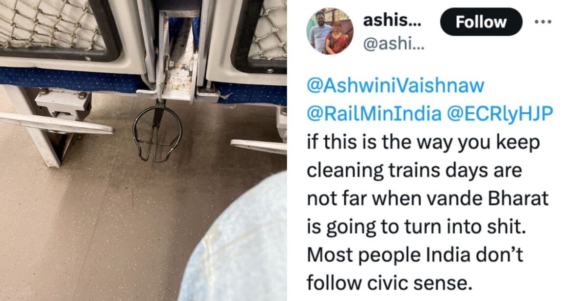 dirty vande bharat