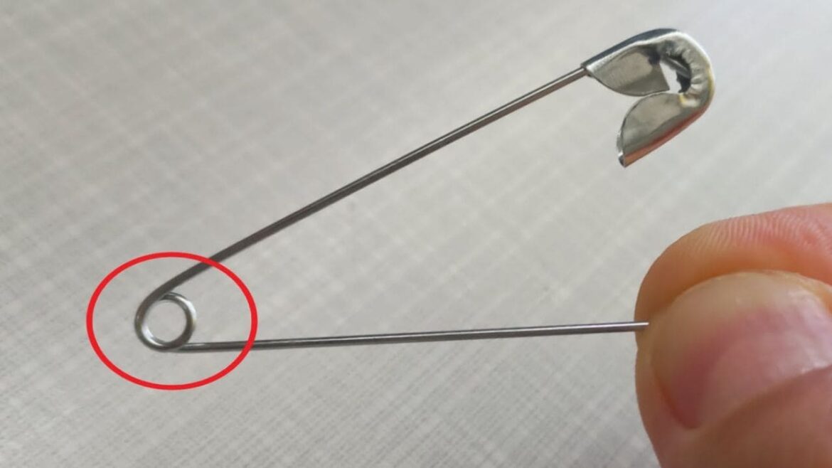 why Hole in a Safety Pin
