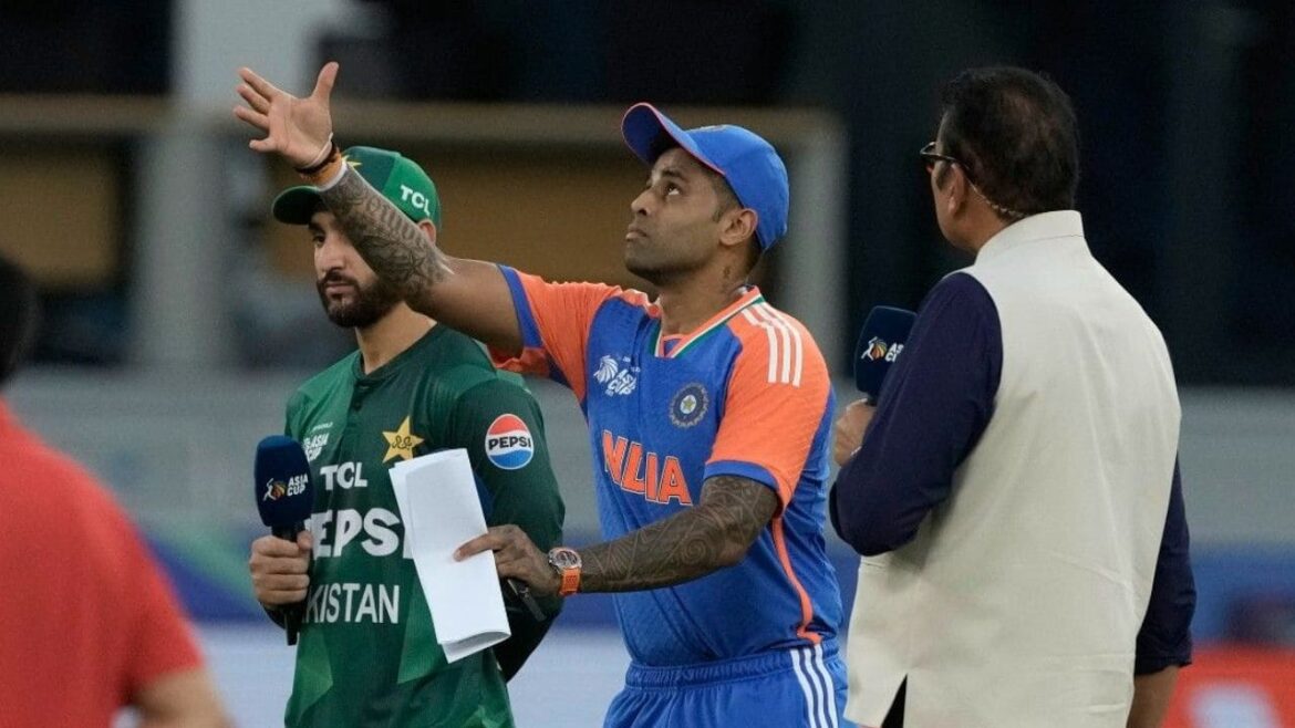 India Pakistan toss - Surya Kumar Yadav
