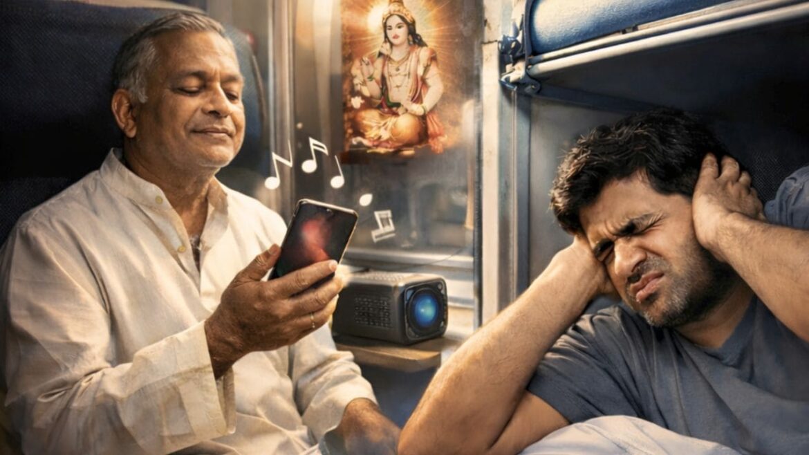 Passenger Asks Co-Traveller to Lower 6 AM Bhajan Volume