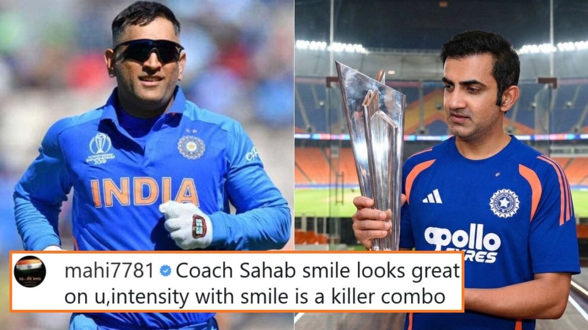 Gautam Gambhir Responds After MS Dhoni Calls Him, “Coach Sahab