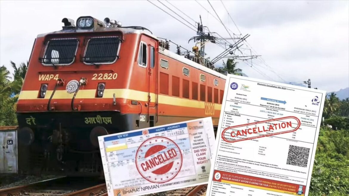 Indian Railways Revises Ticket Cancellation Policy