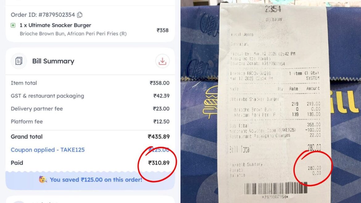 price-mismatch-between-app-payment-restaurant-bill-zomato