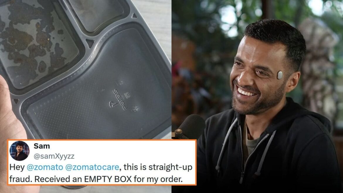 Customer Complains About Receiving An Empty Box As A Food Order