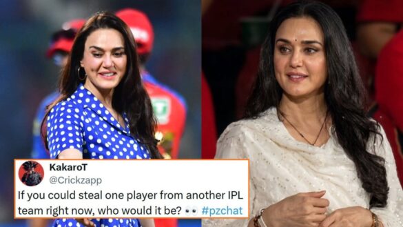 Preity Zinta Gives a BOSS Reply to a Fan Asking Which IPL Player She Would “Steal”