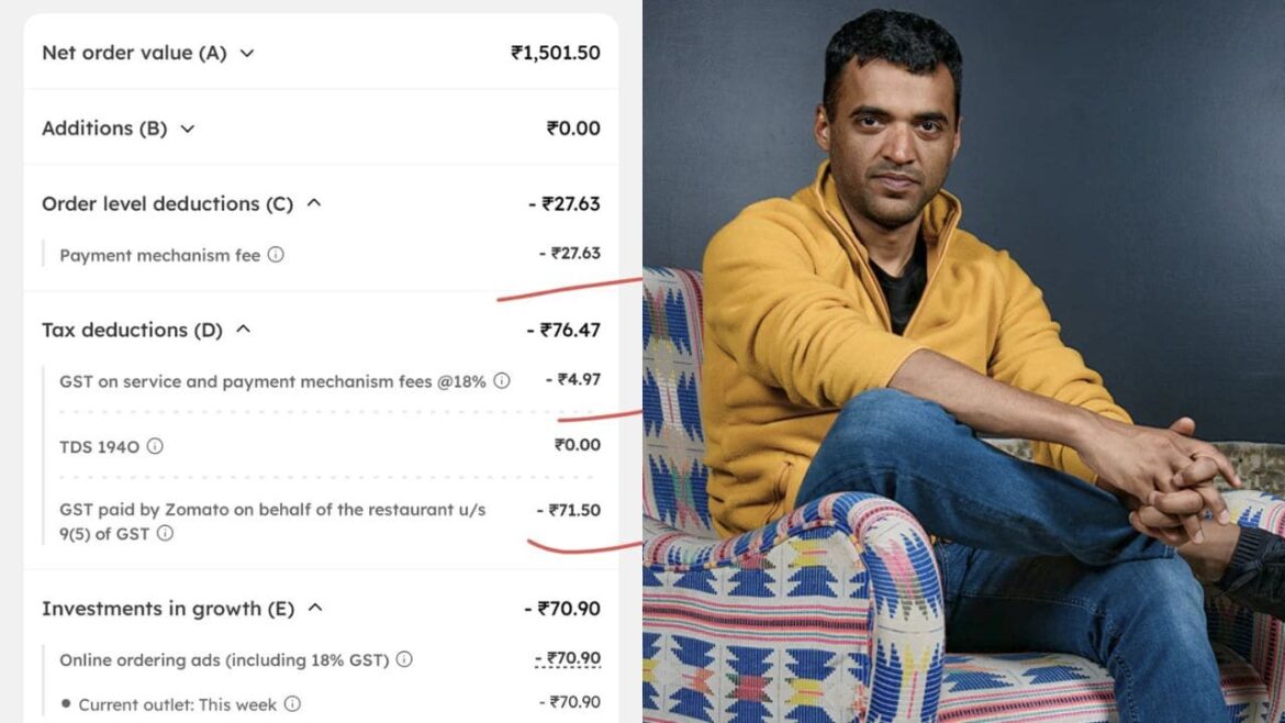 Restaurant Owner's Complaint Over Payment Mechanism & Convenience Fee Deductions