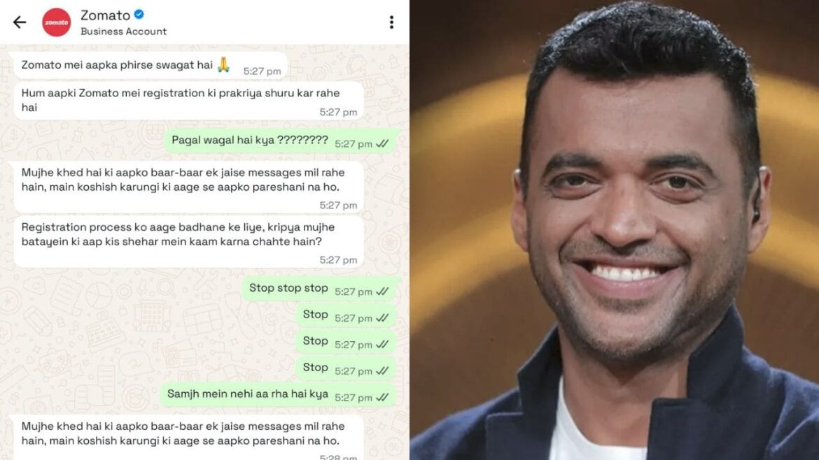 Zomato Responds After User Complains About Repeated Spam Messages