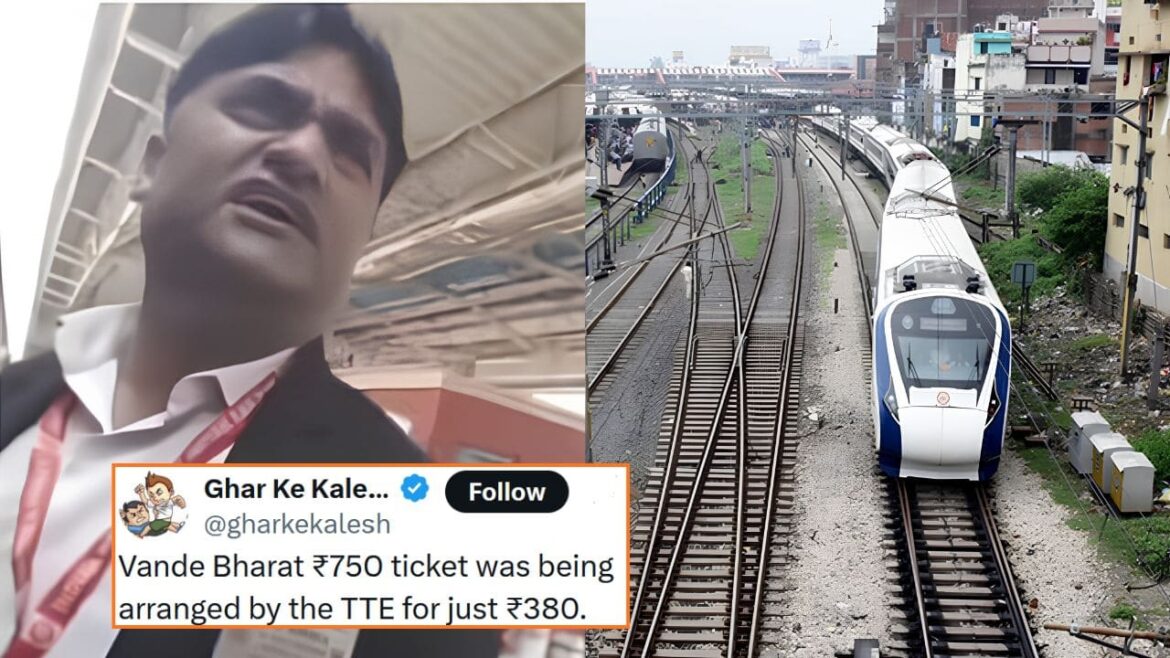 Railways Respond After Ticket Checker Offers Vande Bharat Ticket Worth Rs 700 for Rs 380