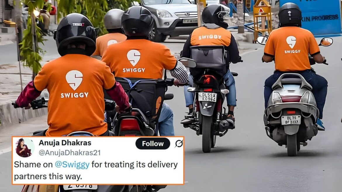 Delivery Partner Fined Rs 850