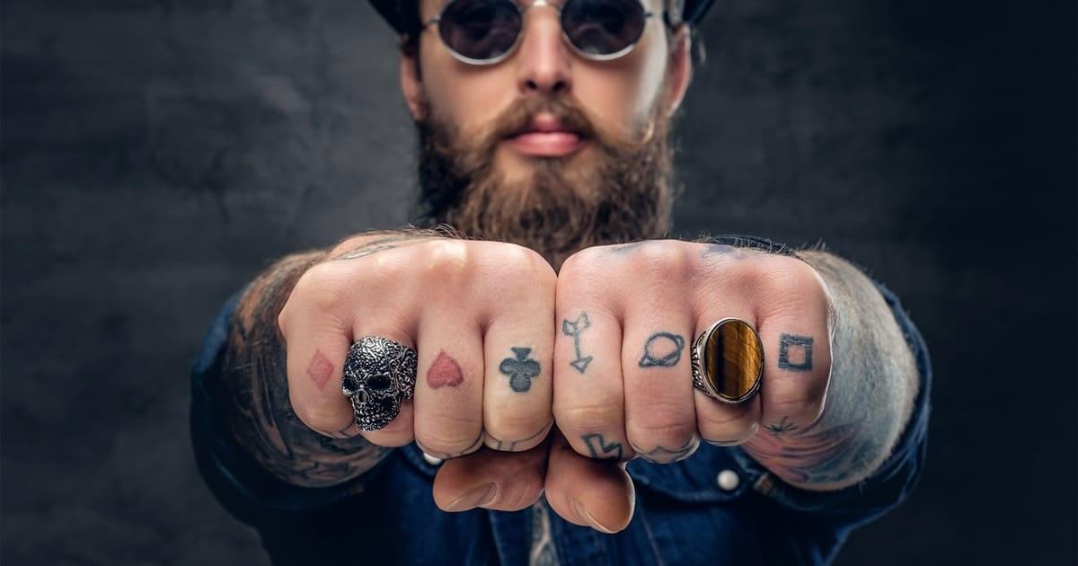 Unique Finger Tattoos